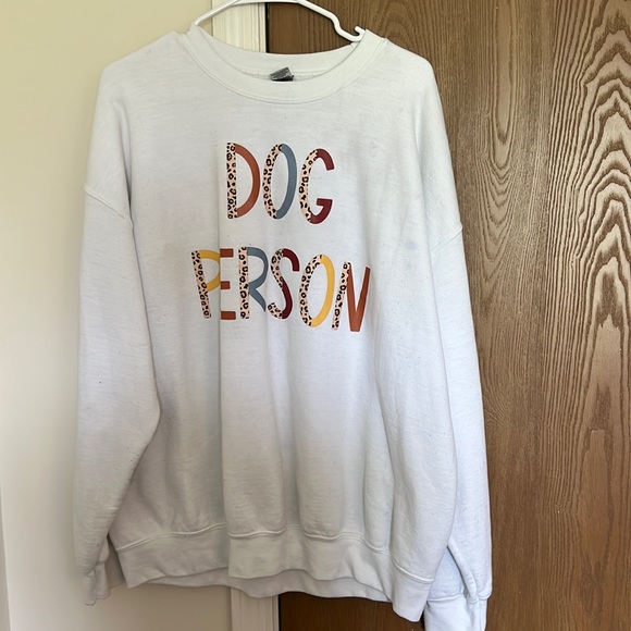Dog Person crewneck - Picture 1 of 2
